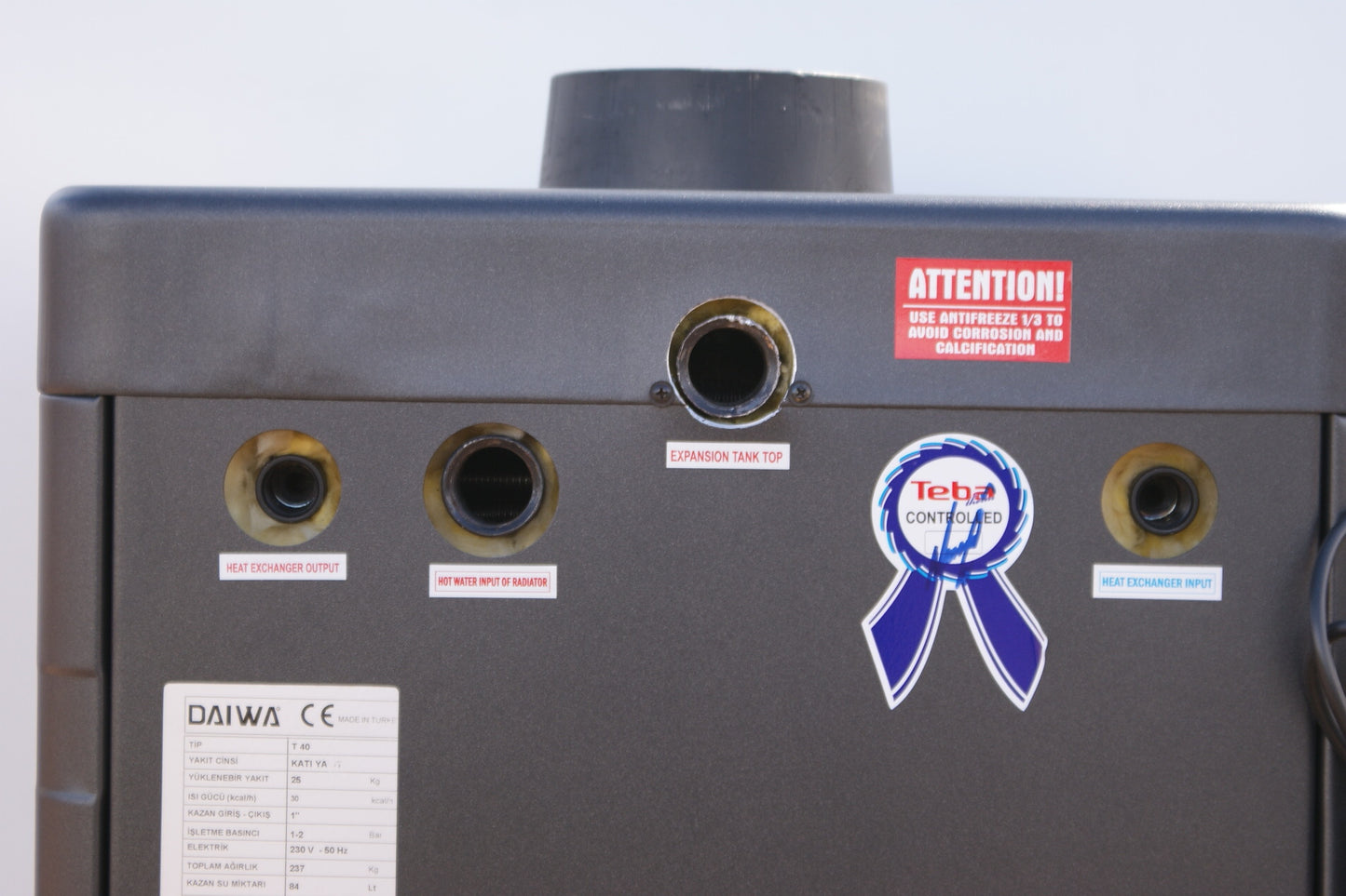 MEGA BOILER 40 BLACK- HYDRONIC HEATING