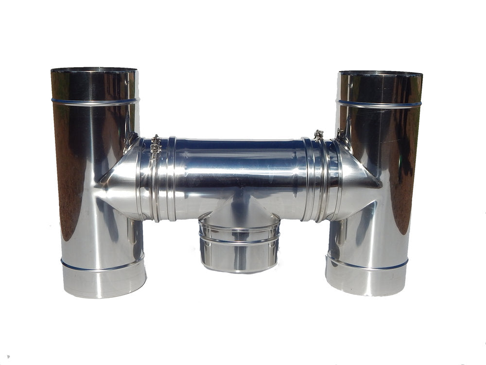 WIND & RAIN ANTI DOWN DRAFT H COWL 6"