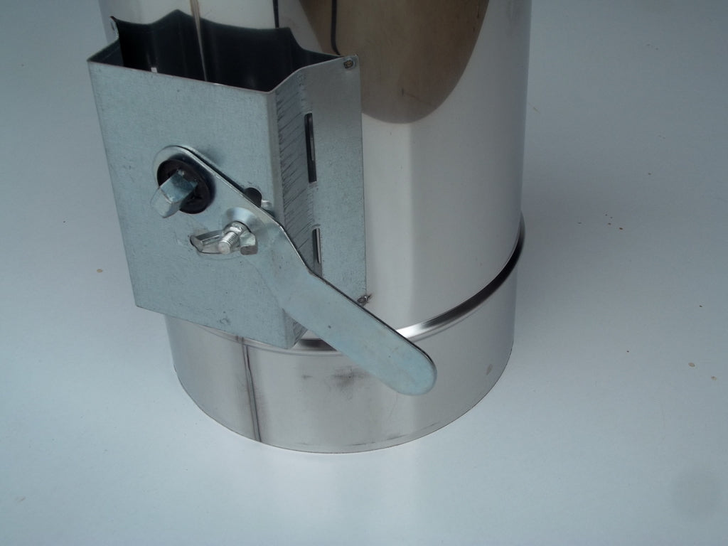 FLUE DAMPER 4" 5" 6" 7" 8" 10"