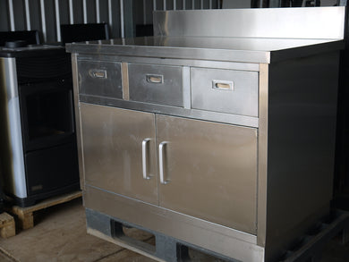 STAINLESS STEEL COMMERCIAL/ DOMESTIC KITCHEN CABINET (Doors & Drawers) Different sizes