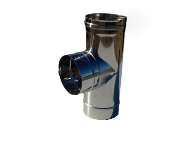 90 DEGREE TEE PIECE FLUE