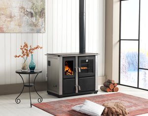 Kitchen Queen- Combustion wood heater and Stove